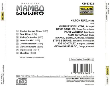 Hilton Ruiz – Manhattan Mambo (1992)