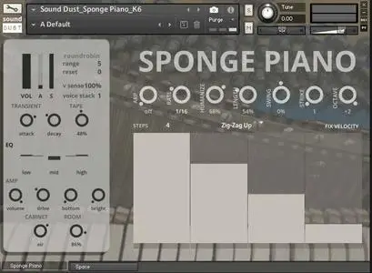 Sound Dust Sponge Piano KONTAKT