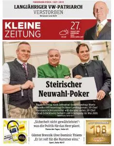 Kleine Zeitung Steiermark - 27 August 2019