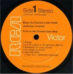 Jefferson Airplane - Bless Its Pointed Little Head (1969) [Vinyl Rip 16/44 & mp3-320 + DVD]