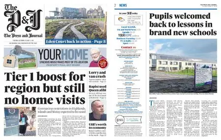 The Press and Journal North East – October 27, 2020