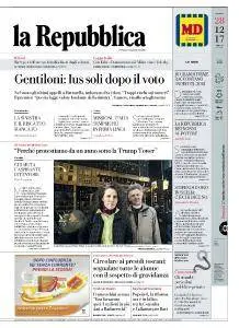 la Repubblica - 28 Dicembre 2017