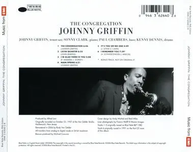 Johnny Griffin - The Congregation (1957) {Blue Note RVG BN 62640 rel 2006}