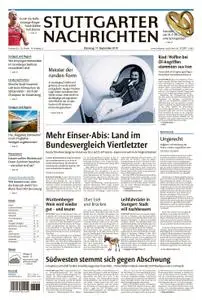 Stuttgarter Nachrichten Stadtausgabe (Lokalteil Stuttgart Innenstadt) - 17. September 2019