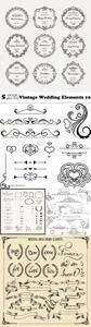 Vectors - Vintage Wedding Elements 10