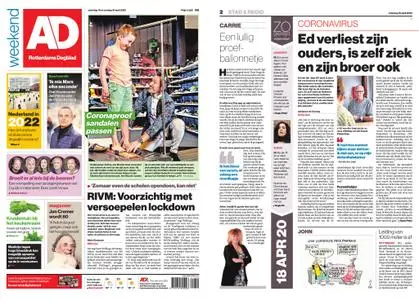 Algemeen Dagblad - Hoeksche Waard – 18 april 2020
