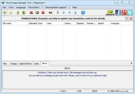 File and Image Uploader 7.5.1 Multilingual Portable