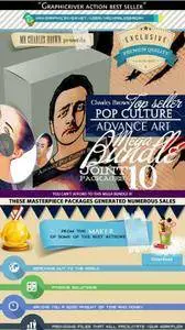 GraphicRiver - All Charles Brown's Advance Pop Culture Bundle