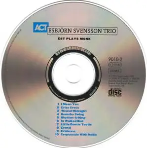 Esbjorn Svensson Trio - EST Plays Monk (1996) {ACT 9010-2 rel 2000}