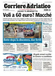 Corriere Adriatico Ascoli - 13 Agosto 2023