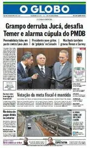 O Globo - 24 de maio de 2016 - Terça