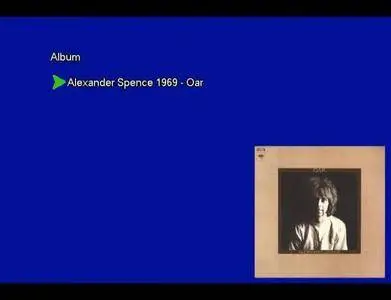 Alexander Spence - Oar (1969) [Vinyl Rip 16/44 & mp3-320 + DVD]