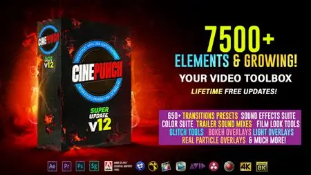 CINEPUNCH V.12 - 7500+ Elements and Growing! (VideoHive)
