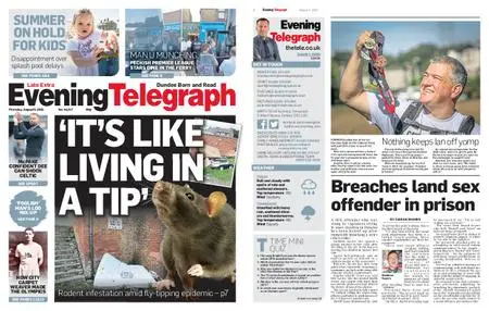 Evening Telegraph Late Edition – August 05, 2021
