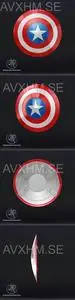 Yosh Studios - Classic Captain America Shield