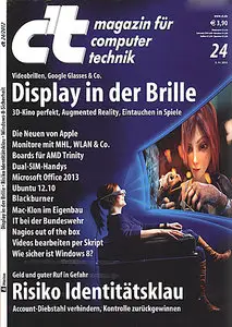 ct Magazin für Computertechnik No 24 vom 05. November 2012