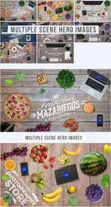 CreativeMarket - Multiple Scene Hero Images