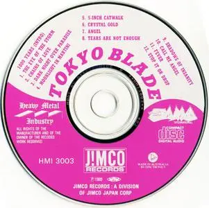 Tokyo Blade - No Remorse (1989) {Japanese Edition}