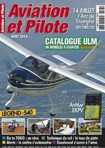 Aviation et Pilote 463 - Aout 2012