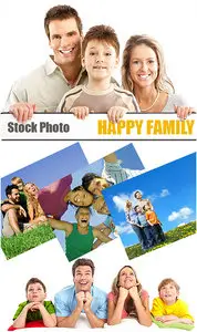 Stock Photo - Happy Family