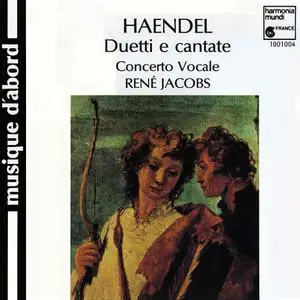Judith Nelson, René Jacobs, Concerto Vocale - George Frideric Handel: Duetti e Cantate da Camera (1989)