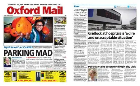 Oxford Mail – October 29, 2019