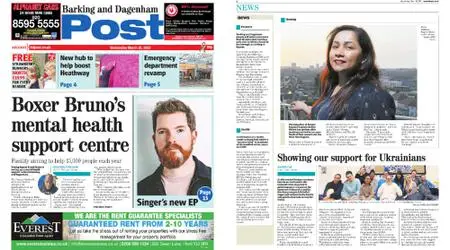 Barking and Dagenham Post – March 30, 2022