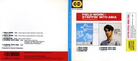 Ryuichi Sakamoto - Field Work, Steppin' into Asia (1987) [Midi Inc. MID-1503, Japan]