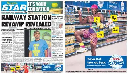 Shropshire Star Shrewsbury Edition – September 19, 2019