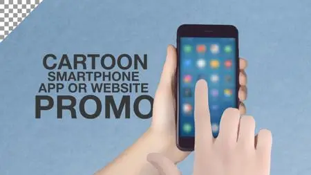 Cartoon Smartphone App Promo ToolKit - Project for After Effects (VideoHive)