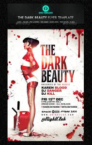 GraphicRiver - Sexy Dark Horror Nurse Flyer Template
