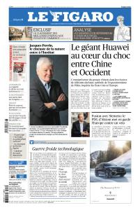 Le Figaro du Mercredi 6 Février 2019