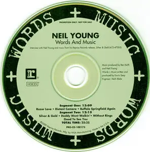 Neil Young - Words And Music (US promo EP) (2000) {Reprise} **[RE-UP]**