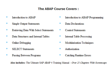 The Ultimate SAP Training Course CBT