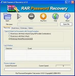 CrackPDF RAR & ZIP Password Recovery 2.0.0