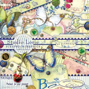 Vintage Scrap Kit: Bloomin Springy