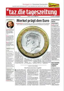 Tageszeitung TAZ vom 22 Juli 2011