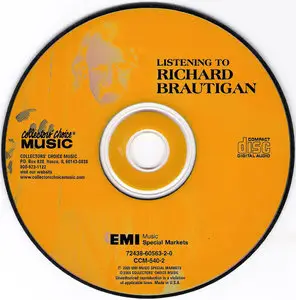 Richard Brautigan - Listening To Richard Brautigan (1970) {2005 Collector's Choice} **[RE-UP]**