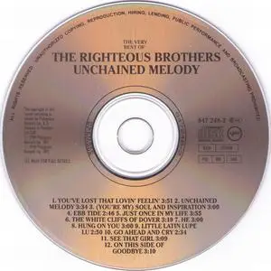 The Righteous Brothers - The Very Best Of... Unchained Melody (1990) {Verve}