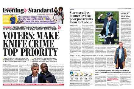 London Evening Standard – May 05, 2021