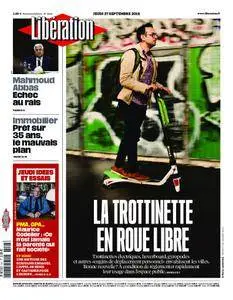 Libération - 27 septembre 2018