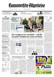 Hannoversche Allgemeine Zeitung - 17.10.2015