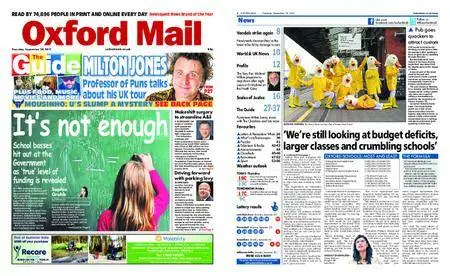 Oxford Mail – September 28, 2017