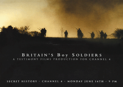 History Channel Britains boy soldiers