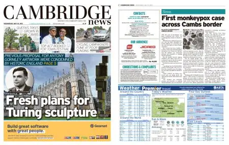 Cambridge News – May 25, 2022