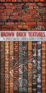 Brown Brick Textures #6