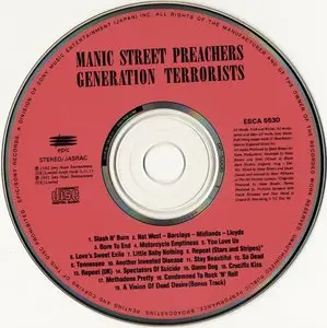 Manic Street Preachers - Generation Terrorists (1992) [Japanese Ed.]