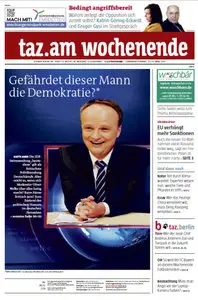 Tageszeitung TAZ vom 22 Maerz 2014