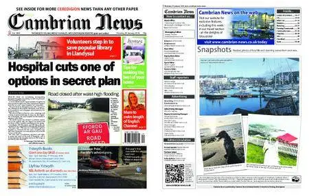 Cambrian News Cardigan & Newcastle Emlyn – 25 January 2018