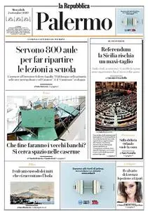 la Repubblica Palermo - 2 Settembre 2020
